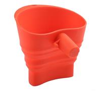 Entonnoir à farine en silicone pour batteur sur socle, bec verseur pliable avec ouverture en forme de V pour verser facilement et sans désordre, outil de cuisine de qualité alimentaire résistant à la