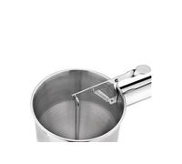 Entonnoir à Piston en Acier Inoxydable 1.3 L
