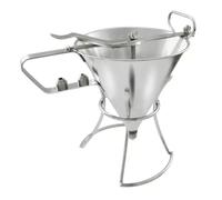 Entonnoir à Piston en Inox avec support