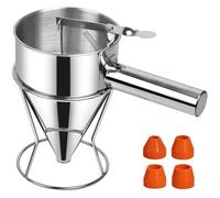 Entonnoir a Piston, Entonnoir Cuisine 1,2 Litre Piston Patisserie Distributeur Odipie