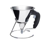 Entonnoir à piston Kwik noir De Buyer