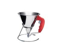 De Buyer - Entonnoir à piston avec pied KWIK en inox - 0,8 L -