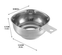 Entonnoir Acier Inoxydable GATBOSN Large Bouche avec Poignée Grand Entonnoir Cuisine pour Huile Confiture et Dosage-1PC