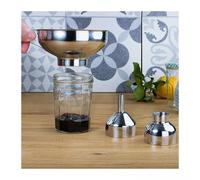 Entonnoir CONFITURE Inox 3 en 1 avec 2 embouts Cristel