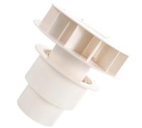 Entonnoir de Canalisation de Gouttière 87 Type Dn110 à Siphon pour | Pvc Blanc, Installation Polyvalente, Entretien Réduit, pour Écoulement Pluvial et Évacuation au Sol