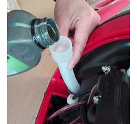 Entonnoir de vidange d'huile pour générateurs Honda EU1000i EU2000i EU3000i avec structure pliable et matériau transparent pour un remplissage précis