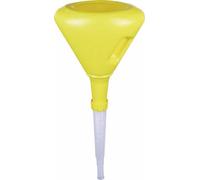 Entonnoir droit anti-éclaboussure 250mm avec flexible plastique et filtre SODILUB - 10468