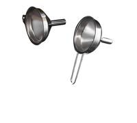 Entonnoir en acier inoxydable, Cône de fuite d'huile en acier inoxydable, entonnoir à vin, distributeur de cuisine suspendu 6.5/10 cm, petite bouche(10 CM)