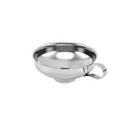 Entonnoir en acier inoxydable, Entonnoir à large bouche en acier inoxydable, multicolore, for confiture, salade, vinaigrette, huile de vin, cuisine(Steel 4.5CM S)