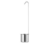 Entonnoir en acier inoxydable, tamis à sédiments de vin - Entonnoir aéré de transfert d'huile pour liquides, 1 outil de cuisine, entonnoir ou filtre ou gobelet pour ingrédients secs et poudre, pour