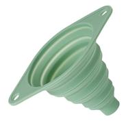 Entonnoir en silicone - outil de cuisine pliable | Remplissage compact à bouteille pliable avec conception de bouche large, gadget de cuisson portable pour de poudre liquide Canning Huile