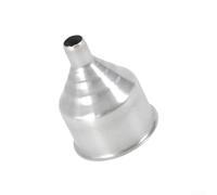Entonnoir Métal 4cm pour Bouteilles Huile Vin | Acier inoxydable, bec étroit 0.8cm, anti-fuite, lavable, durable