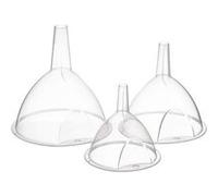 Lot de 3 Entonnoirs Tretcher 15cm Transparent