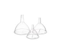 Entonnoir Transparent Plastique (3 Pièces)