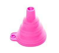 Entonnoir universel en silicone for moteur de voiture, pliable et portable, for la vidange de liquide lave-glace et d'huile moteur.(Pink,14g)