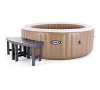 Entourage pour spa Intex PureSpa rond 4 places (2 modules médium) Gris G