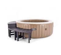 Intex 55096 Hot Tub Bench 4 Units Marron 62 x 37 x 42/62 x 37 x 60 cm