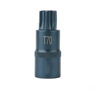 Entraînement 1/2" pour embout à douille Torx pour T30 T40 T45 T50 T55 T60 T70 Tête en alliage d'acier bleu avec traitement thermique pour liquet (T70)
