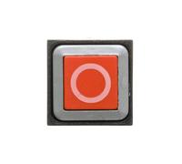Entraînement bouton poussoir rouge avec auto-retour 086299