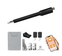 Entrasenti Moteur portail battant 300 kg bras unique pour 1 lame jusqu'à 4,3 m, 2 télécommandes, Smart WiFi, ouvre-porte automatique pour jardin et garage