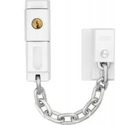 ABUS Entrebâilleur à chaîne et clé SK79 – pour fenêtre et porte-fenêtre