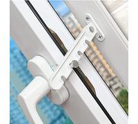 Entrebâilleur de fenêtre à battant, verrou de sécurité pour bébé, verrou anti-pincement, entrebâilleur de ventilation de fenêtre, ouverture vers l'extérieur pour fenêtre UPVC, bois et aluminium