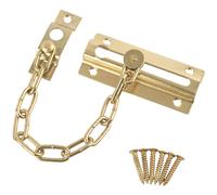 Entrebâilleur de porte à chaîne Smith & Locke 86mm laiton poli