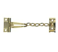 Socona - Entrebâilleur à chaîne Chain C2 - Acier 120 mm - Doré