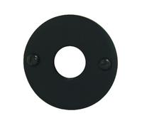 Entrée Ø 43 mm BRIONNE Shérardisé noir - Bec de cane - 1050710SN