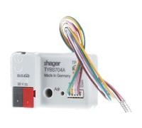 Entrée binaire 4f KNX Secure, UP TYBS704A | Hager | TYBS704A | TYBS704A | Entrée binaire