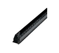 Entrée d'air alu extérieure 471/2 375 mm - Noir foncé ral 9005 - 00047128