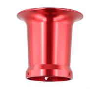 Entrée d'air en aluminium argenté pour trompette pour carburateur de 21 mm | Aluminium usiné CNC, haute résistance, ajustement direct pour 21 mm pour PWK PE pour carburateurs VM, finition noire
