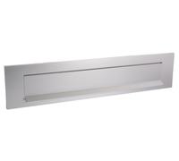 Vachette Entrée de boîte aux lettres NORMBAU Aluminium anodisé argent 360 x 65 mm