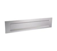 Entrée de boite aux lettres 459/270 BEZAULT 300 x 65 mm - ouverture 240 x 36 mm - Argent - 0085348