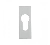 Entrée de cylindre - adhésive - aluminium argent - épaisseur 3 mm ARGENTA