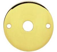 Entrée de porte Ø 43 mm BRIONNE Laiton poli - Ø 9 - 1050714LP