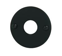 Entrée de porte Ø 43 mm BRIONNE Shérardisé noir - Ø 9 - 1050714SN