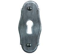 Entrée France 72 x 32 mm BRIONNE Patiné - Clé L - 1052111SP