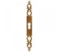 Entrée laiton patiné 195 mm 33 à chanfrein DUBOIS - 247192