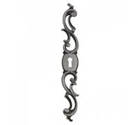 Entrées de clé rustique en zamak-vieux fer-191x27 mm-main gauche DUBOIS