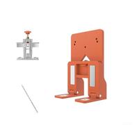Entretoise de charnière de porte d'armoire, plaque de montage pliable, forte adsorption magnétique pour alignement d'installation de meubles (D)