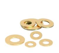 Entretoise de rondelle plate en nylon noir M2-M20 | Bague d'étanchéité d'isolation(M8x16x0.5mm-20pcs)