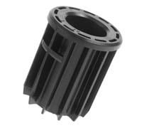 Entretoise de Vérin à Gaz en Plastique Noir, Limiteur | Douille à Ressort, Insert à Collerette et Tube Rainuré, pour Chaise de Bureau et Patio