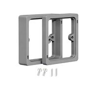 Entretoise d'interrupteur 30 mm - Encastrable - Cadre - Rallonge - Gris