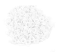 Entretoise en Plastique Rondelle de Douille 100 Pcs Matériel de Kit de Rondelle de Transistor D'entretoise en Plastique isolé (TW-3)