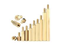 Entretoise hexagonale en laiton for circuits imprimés, filetage M3, vis, pilier fixe, PCB, ordinateur, carte mère, femelle, mâle, entretoise(7mm (20pcs),M3 (Thread 4mm))
