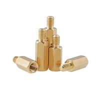 Entretoises et piliers d'espacement, Entretoises en laiton for écrous à main, 10/20/50 pièces, M2-M4 de Long 5-30mm mâle femelle, entretoise hexagonale for PCB