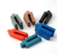 Relaxdays Jeu de 144 cales en plastique