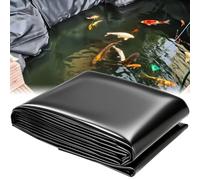 ENUTROF Bache Bassin Exterieur Bâche pour Extérieur Liner Piscine EPDM | Poisson Noir pour Bac a Fleurs Agricole Étanche Créer Bassins D'agrément Sélection 'eau Cascade Fontaines Jardinage Serres