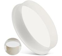 ENUTROF Bouchon PVC 200mm pour Tuyau Femelle Male Diametre Tube Cache Trou | Couvercle de Conduite en Plastique Expendables DN200 Boucher un Beige d'égout pour Tuyaux et Systèmes Ligne Protection